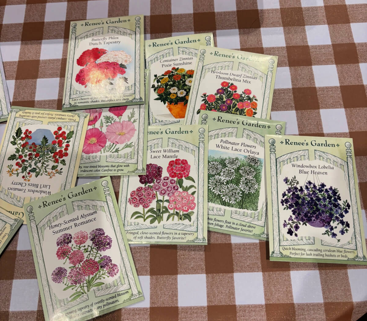 Seeds from Renee's Garden.