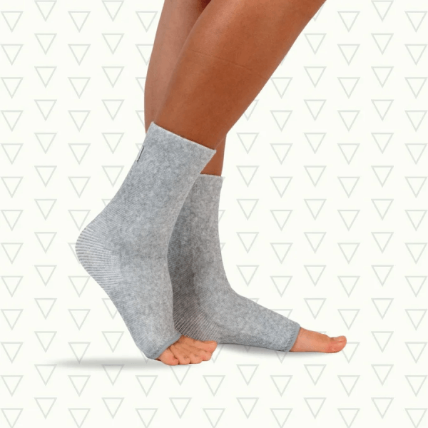 Practical Arthritis Aids for Daily Living means using these bamboo ankle compression sleeves.