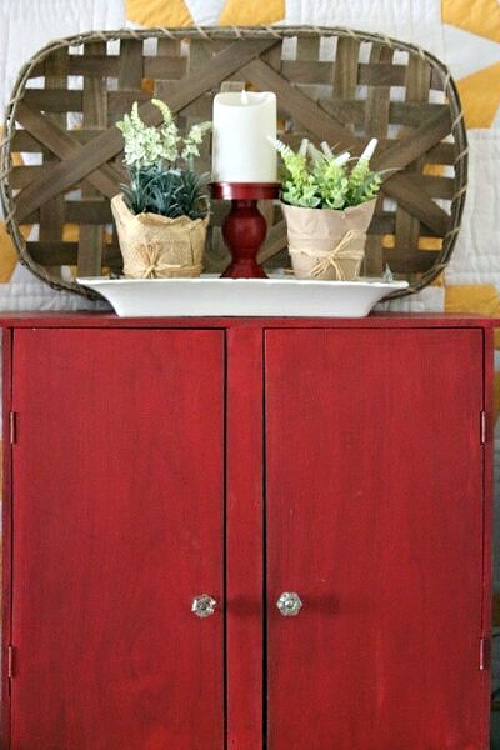 A cupboard I thrifted long ago.