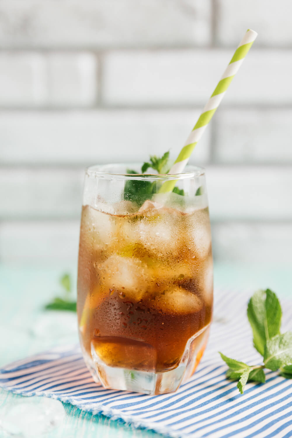 Make Iced Tea With Fresh Herbs · COZY LITTLE HOUSE