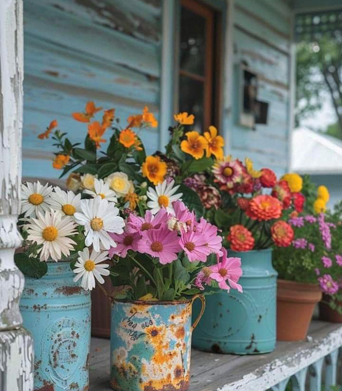 25 Pretty Porch Planters That Boost Curb Appeal