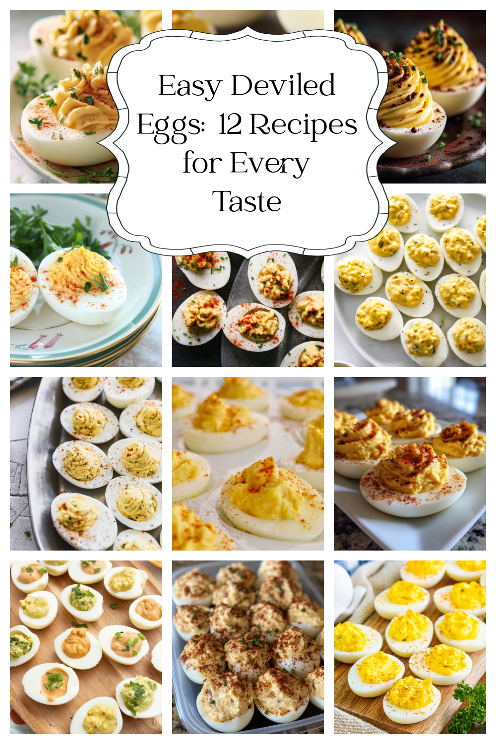 Easy deviled eggs: 12 recipes for every taste graphic.