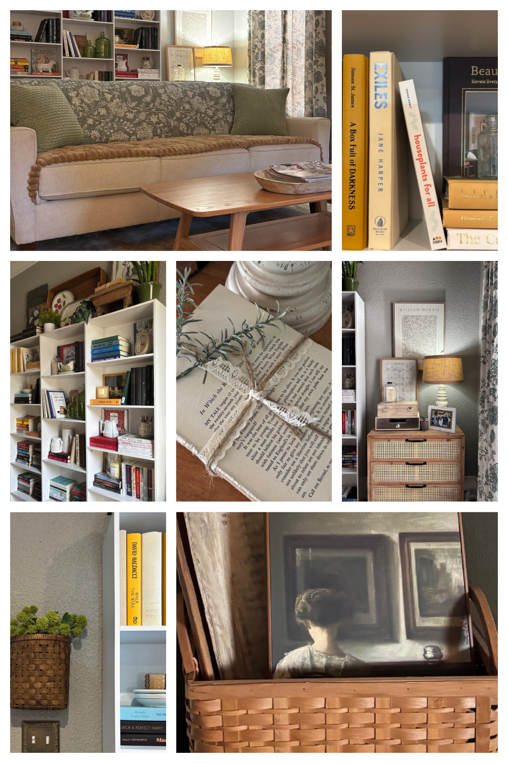 Airy Living Room collage