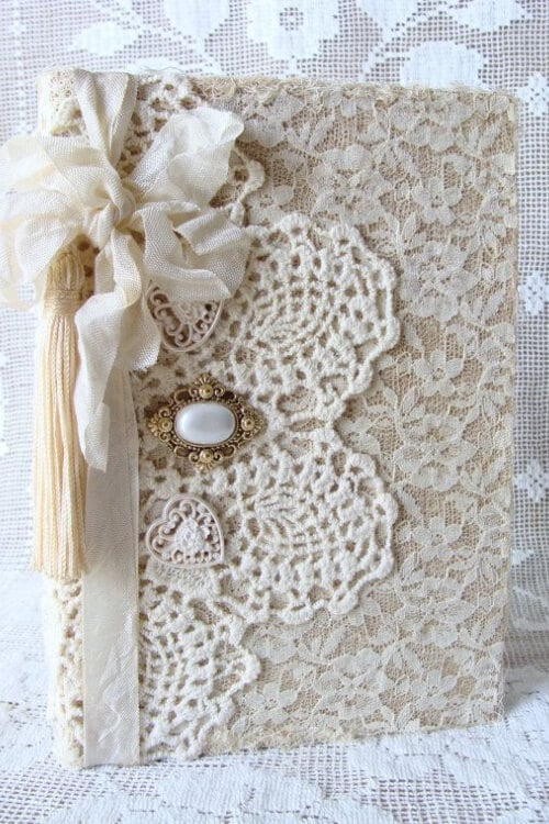 Embellish a photo album or journal.