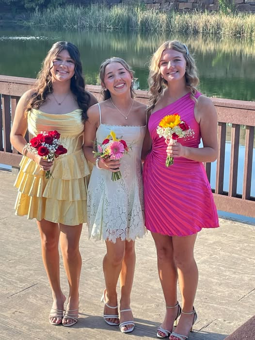 Marley's homecoming photo.