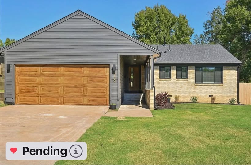 Kendra's finished flip house has a pending sale.